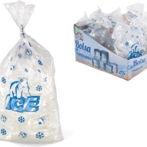 Perfect om de ijsbar mee te vullen! De zakken (c.a. 25 kg) zijn precies genoeg om de drankjes in de ijsbar de gehele avond koud te houden.