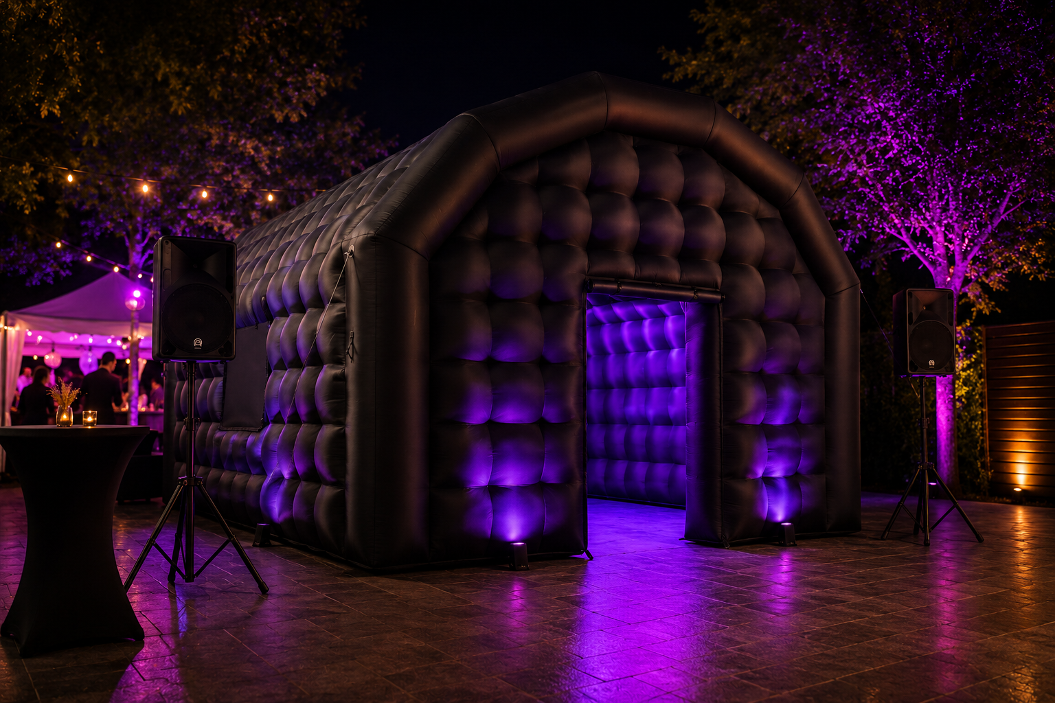 opblaasbare partytent huren